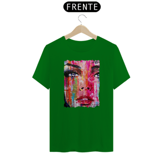 Nome do produto Camiseta Graffiti Face de Mulher