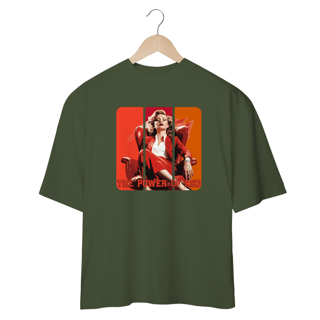 Nome do produto Oversized The power of red