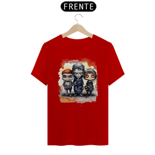 Nome do produto Camiseta Trio 4 Zumbi Frank - Seremcores 