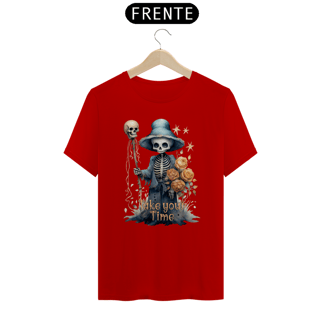 Nome do produto Camiseta Esqueleto Take your Time