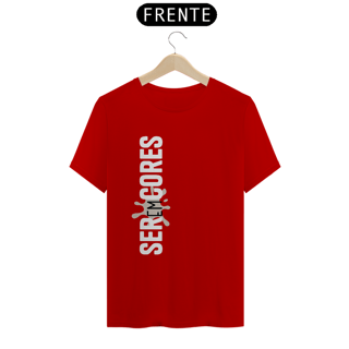 Nome do produto Camiseta Seremcores em branco vertical