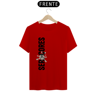 Nome do produto Camiseta Seremcores em preto vertical
