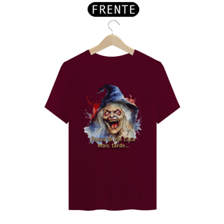 Nome do produto Camiseta de Bruxa - Passa lá em casa