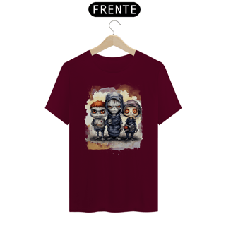 Nome do produto Camiseta Trio 4 Zumbi Frank - Seremcores 