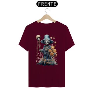 Nome do produto Camiseta Esqueleto Take your Time