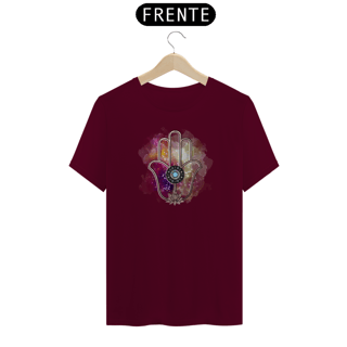 Nome do produto Camiseta Hamsá Mandala (Proteção)