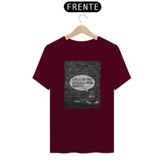 Nome do produto Camiseta Graffiti Love is the only language