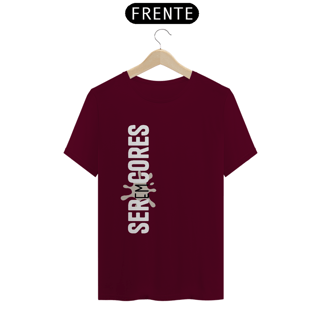 Nome do produto Camiseta Seremcores em branco vertical