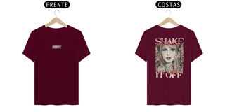 Nome do produto Camiseta Costas Graffiti Shake it off