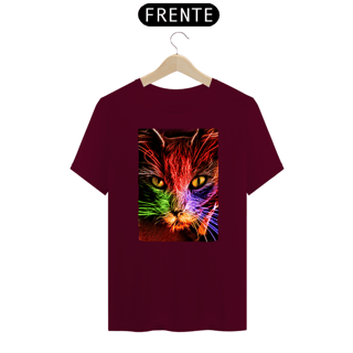 Nome do produto Camiseta Graffiti Gato Neon