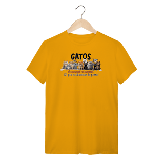 Nome do produto Camiseta Gatos - Deixei vc me adotar