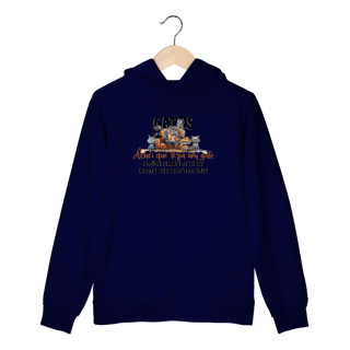 Nome do produtoMoletom canguru Gatos - Seres Místicos