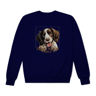 Moletom facheado Good Vibes au02