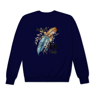 Nome do produtoMoletom fechado Fé é Magia