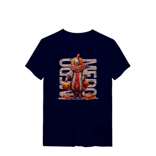Nome do produtoCamiseta Halloween Medo de Palhaço 2