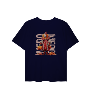 Nome do produtoCamiseta PLUS Halloween Medo de Palhaço 2