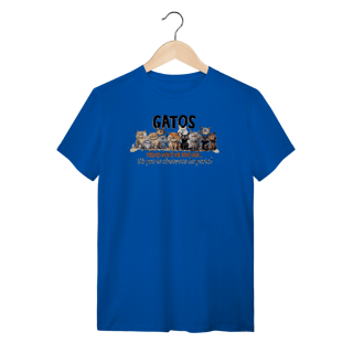 Nome do produto Camiseta Gatos - Deixei vc me adotar