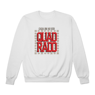 Nome do produto Blusão moletom Cada um no seu quadrado