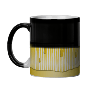 Nome do produto Caneca Mágica de Tinta Banana