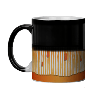Nome do produtoCaneca Mágica de Tinta Laranja
