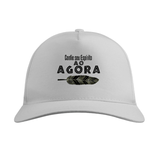 Boné Confie seu espírito ao agora