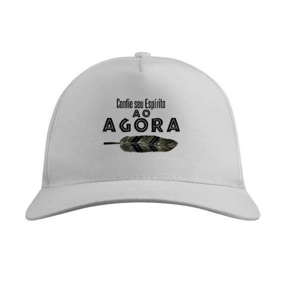 Boné Confie seu espírito ao agora