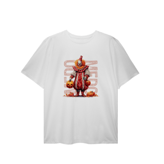 Nome do produtoCamiseta PLUS Halloween Medo de Palhaço 2