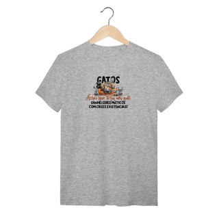 Nome do produto Camiseta Gatos - Seres Místicos!