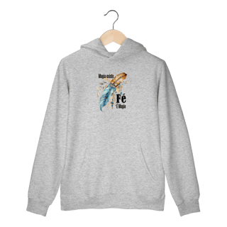 Nome do produtoMoletom canguru Fé é Magia