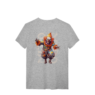 Nome do produtoCamiseta Halloween Medo de Palhaço 1