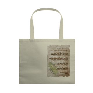 Nome do produtoEcobag Oração de São Francisco (boho)