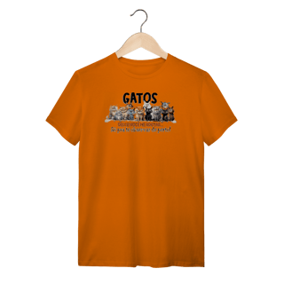 Nome do produto Camiseta Gatos - Deixei vc me adotar