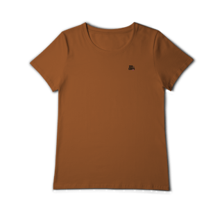 Nome do produtoCamiseta Pima (algodão peruano) Feminina SER Original preto