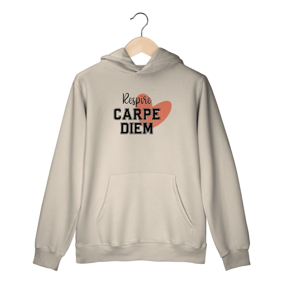 Moletom Canguru Carpe Diem