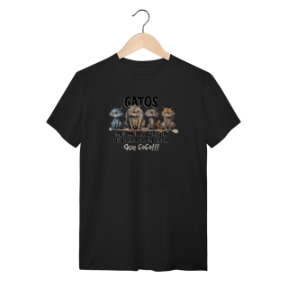 Nome do produto Camiseta Gatos - Que Fofo!