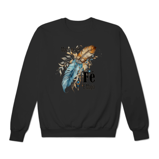 Nome do produtoMoletom fechado Fé é Magia