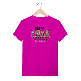 Nome do produto Camiseta Gatos - Que Fofo!