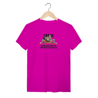 Nome do produto Camiseta Gatos - Seres Místicos!