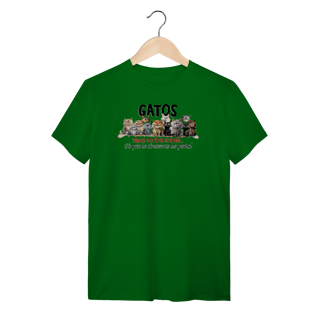 Nome do produto Camiseta Gatos - Deixei vc me adotar