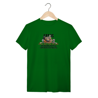 Nome do produto Camiseta Gatos - Seres Místicos!