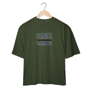 Nome do produtoCamiseta Oversized encontre equilíbrio no agora