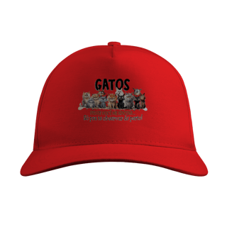 Nome do produto Boné Gatos - Deixei vc me adotar