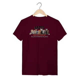 Nome do produto Camiseta Gatos - Deixei vc me adotar