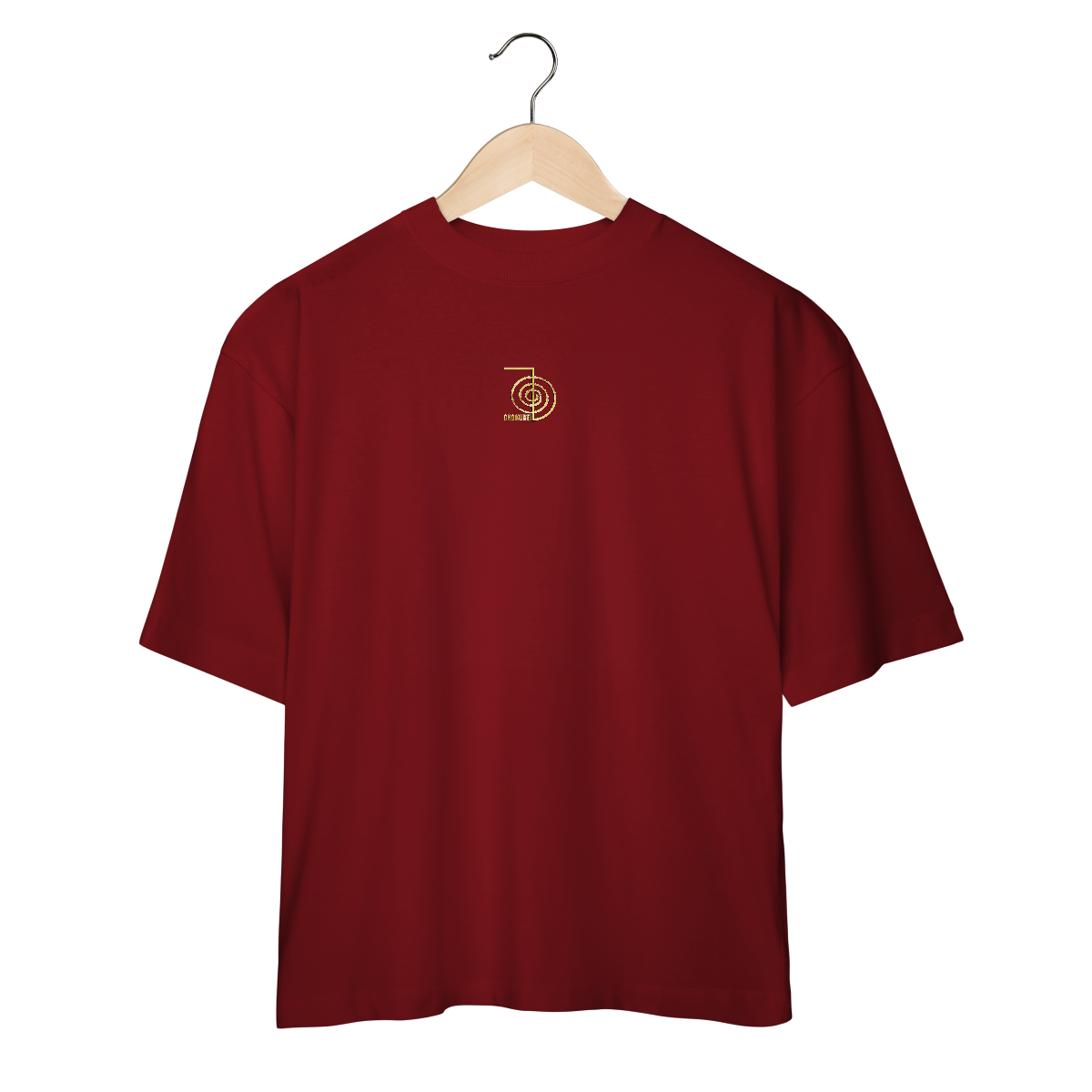 Nome do produto: Camiseta Oversized Cho Ku Rei dourado