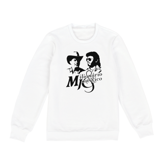 Moletom Milionário e José Rico - Branco
