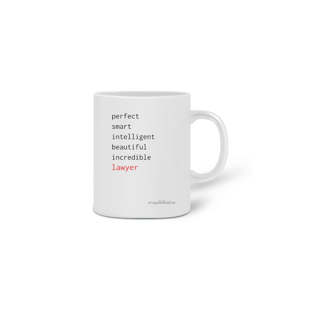 Nome do produtoCaneca Advogada