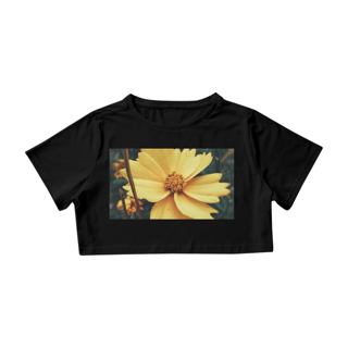 CROPPED FLOR AMARELA