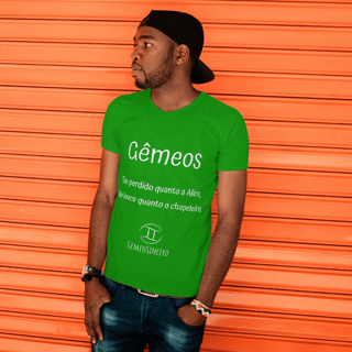 T-Shirt Masculina Básica Cores I - Gêmeos - Coleção Diversas