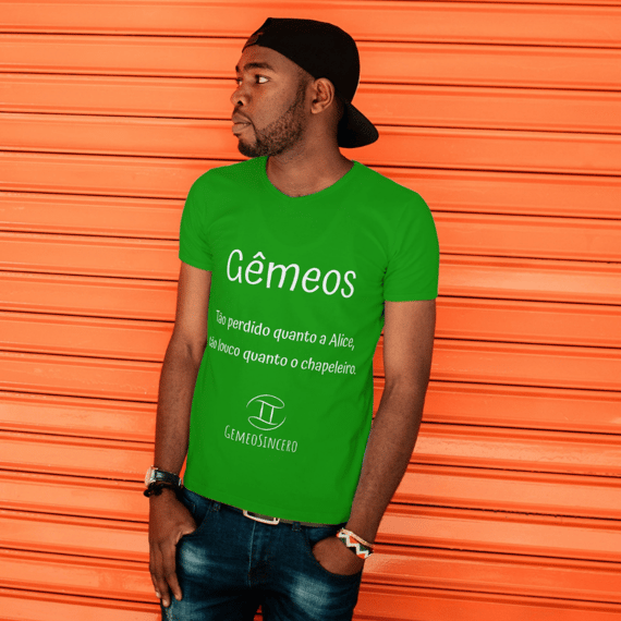 T-Shirt Masculina Básica Cores I - Gêmeos - Coleção Diversas