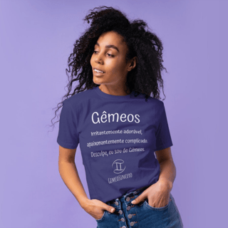 Nome do produto T-Shirt Feminina Básica Cores I - Gêmeos - Coleção Diversas